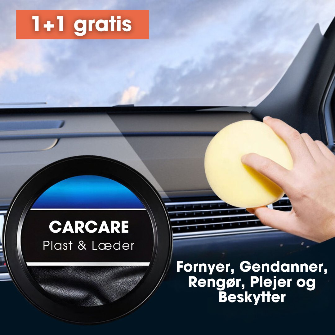 CarCare - Bilplejecreme - 1+1 GRATIS