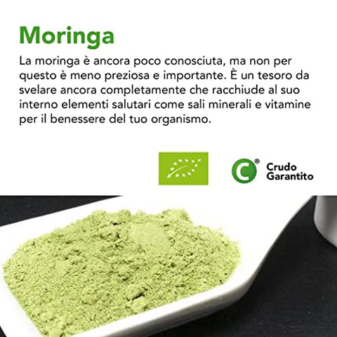 Moringa in polvere biologica